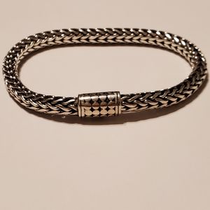 Sterling Silver Braided Bracelet